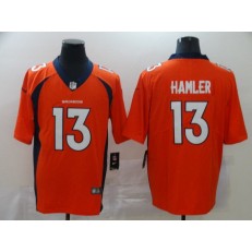Denver Broncos #13 KJ Hamler Orange 2020 NFL Draft Vapor Untouchable Limited Nike NFL Men Jersey