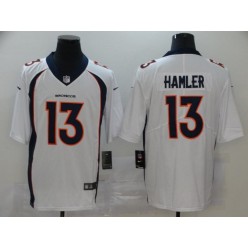 Denver Broncos #13 KJ Hamler White 2020 NFL Draft Vapor Untouchable Limited Nike NFL Men Jersey