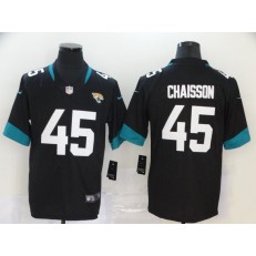 Jacksonville Jaguars #45 K'Lavon Chaisson Black 2020 NFL Draft First Round Pick Vapor Untouchable Limited Nike NFL Men Jersey