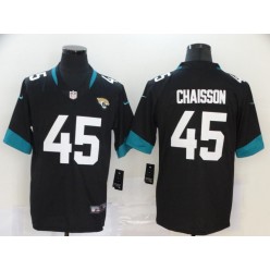 Jacksonville Jaguars #45 K'Lavon Chaisson Black 2020 NFL Draft First Round Pick Vapor Untouchable Limited Nike NFL Men Jersey