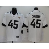 Jacksonville Jaguars #45 K'Lavon Chaisson White 2020 NFL Draft First Round Pick Vapor Untouchable Limited Nike NFL Men Jersey