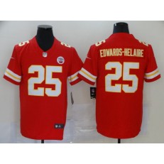 Kansas City Chiefs #25 Clyde Edwards-Helaire Red 2020 NFL Draft First Round Pick Vapor Untouchable Limited Nike NFL Men Jersey