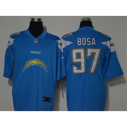 Los Angeles Chargers #97 Joey Bosa Blue Vapor Untouchable Limited Nike NFL Men Jersey