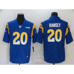 Los Angeles Rams #20 Jalen Ramsey Royal 2020 New Vapor Untouchable Limited Nike NFL Men Jersey