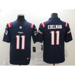 New England Patriots #11 Julian Edelman Navy 2020 New Vapor Untouchable Limited Nike NFL Men Jersey
