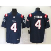 New England Patriots #4 Jarrett Stidham Navy 2020 New Vapor Untouchable Limited Nike NFL Men Jersey
