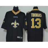 New Orleans Saints #13 Michael Thomas Black Vapor Untouchable Limited Nike NFL Men Jersey