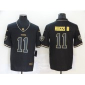 Oakland Raiders #11 Henry Ruggs III Black Gold Vapor Untouchable Limited Nike NFL Men Jersey