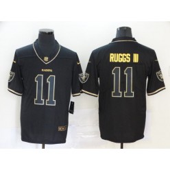 Oakland Raiders #11 Henry Ruggs III Black Gold Vapor Untouchable Limited Nike NFL Men Jersey