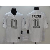 Oakland Raiders #11 Henry Ruggs III White 2020 NFL Draft First Round Pick Color Rush Limited Nike Men Jersey