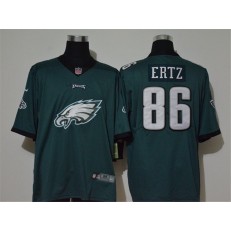Philadelphia Eagles #86 Zach Ertz Green Vapor Untouchable Limited Nike NFL Men Jersey