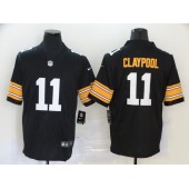 Pittsburgh Steelers #11 Chase Claypool Black 2020 NFL Draft First Round Pick Vapor Untouchable Limited Nike Men Jerseys