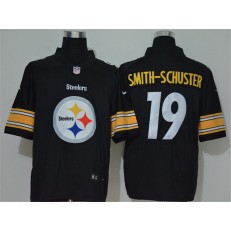 Pittsburgh Steelers #19 JuJu Smith-Schuster Black Vapor Untouchable Limited Nike NFL Men Jersey