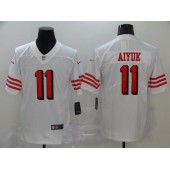 San Francisco 49ers #11 Brandon Aiyuk White 2020 NFL Draft First Round Pick Color Rush Vapor Untouchable Limited Nike Men Jersey