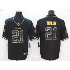 Washington Redskins #21 Sean Taylor Black Gold Vapor Untouchable Limited Nike NFL Men Jersey