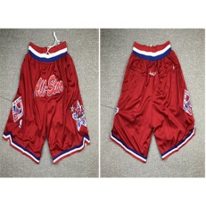 1996 All-Star Red Just Don Pocket Shorts