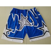 Orlando Magic Blue Big Face With Pocket Swingman Shorts