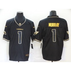 Arizona Cardinals #1 Kyler Murray Black Gold Vapor Untouchable Limited Nike NFL Men Jersey