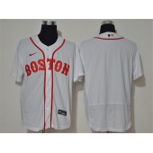MLB Boston Red Sox Blank White 2020 Nike Flexbase Jersey