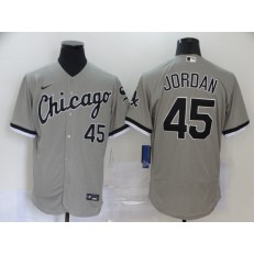 MLB Chicago White Sox #45 Michael Jordan Gray 2020 Nike Flexbase Jersey