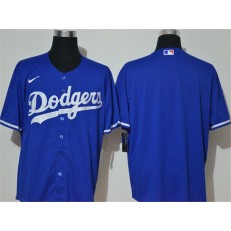 MLB Los Angeles Dodgers Blank Royal 2020 Nike Cool Base Jersey