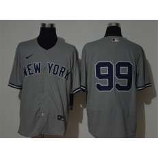 MLB New York Yankees #99 Aaron Judge Gray 2020 Nike Flexbase Jersey