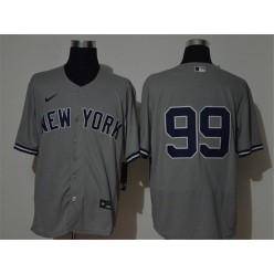 MLB New York Yankees #99 Aaron Judge Gray 2020 Nike Flexbase Jersey