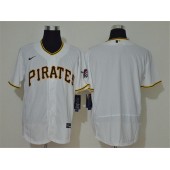MLB Pittsburgh Pirates Blank White 2020 Nike Flexbase Jersey