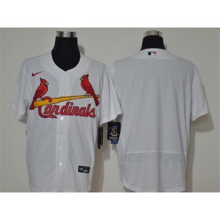 MLB St. Louis Cardinals Blank White Nike 2020 Cool Base Jersey