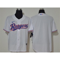 MLB Texas Rangers Blank White Nike 2020 Cool Base Jersey