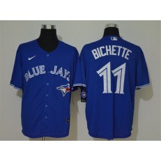 MLB Toronto Blue Jays #11 Bo Bichette Royal 2020 Nike Cool Base Jersey