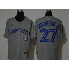 MLB Toronto Blue Jays #27 Vladimir Guerrero Jr. Gray 2020 Nike Flexbase Jersey