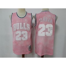 Chicago Bulls #23 Michael Jordan Pink 1997-98 Hardwood Classics Jersey