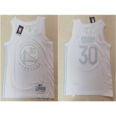 Golden State Warriors #30 Stephen Curry White Nike Swingman MVP Jersey