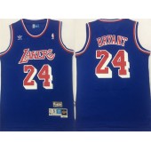 Los Angeles Lakers #24 Kobe Bryant Blue Hardwood Classics Mesh Jersey