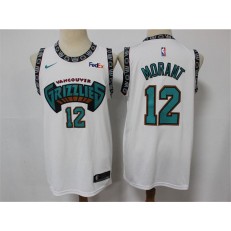 Memphis Grizzlies #12 Ja Morant White Nike Swingman Jerseys
