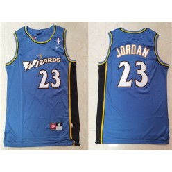 Washington Wizards #23 Michael Jordan Blue Nike Swingman Jersey