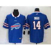 Buffalo Bills #14 Stefon Diggs Royal Team Big Logo Vapor Untouchable Limited Nike Men Jersey