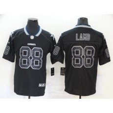 Dallas Cowboys #88 Ceedee Lamb Black Shadow Legend Limited Nike Men Jersey