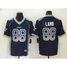 Dallas Cowboys #88 Ceedee Lamb Navy Drift Fashion Limited Nike Men Jersey