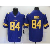 Minnesota Vikings #84 Randy Moss Purple Color Rush Limited Nike Men Jersey