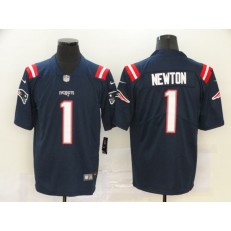 New England Patriots #1 Cam Newton Navy Vapor Untouchable Limited Nike Men Jersey