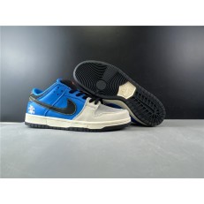 INSTANT SKATEBOARD x NIKE SB DUNK LOW BLUE BLACK WHITE CZ5128-400