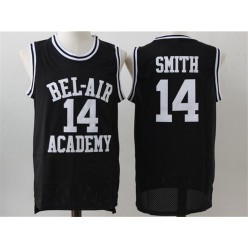 Bel-Air Academy #14 Will Smith Black Stitched Movie Jersey