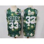 Boston Celtics #33 Larry Bird Green Tear Up Pack Hardwood Classics Swingman Jersey