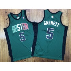 Boston Celtics #5 Kevin Garnett Green 2007 Hardwood Classics Swingman Jersey