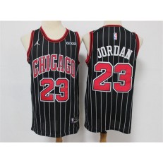 Chicago Bulls #23 Michael Jordan Black 2020 Swingman Jersey