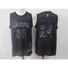 Los Angeles Lakers #24 Kobe Bryant Black Nike Swingman MVP Jersey