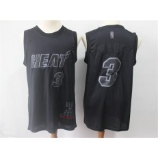 Miami Heat #3 Dwyane Wade Black Nike Swingman MVP Jersey
