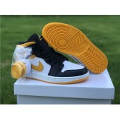 AIR JORDAN 1 MID LASER ORANGE BLACK CV5276-107